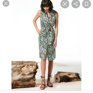 NWT PAZ TORRAS print dress